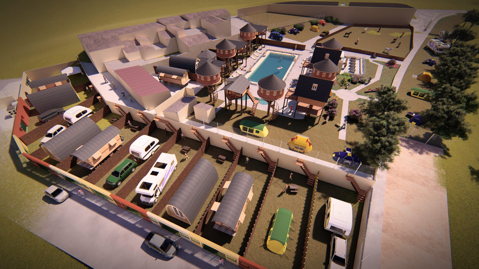 Proyecto del nuevo Club Rural Las Cigüeñas